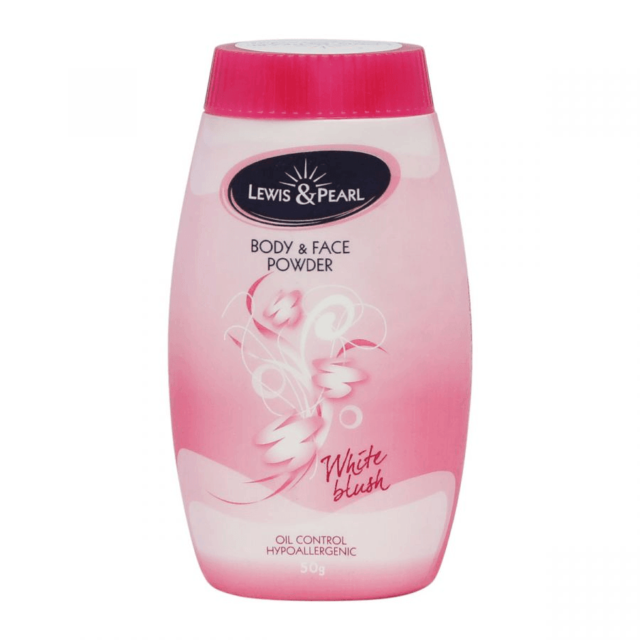 Lewis & Pearl White Blush Body & Face Powder - 50g - Pinoyhyper
