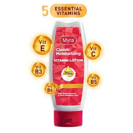 Myra Classic Moisturizing Vitamin Lotion 400ml - Pinoyhyper Myra Classic Moisturizing Vitamin Lotion 400ml - Pinoyhyper