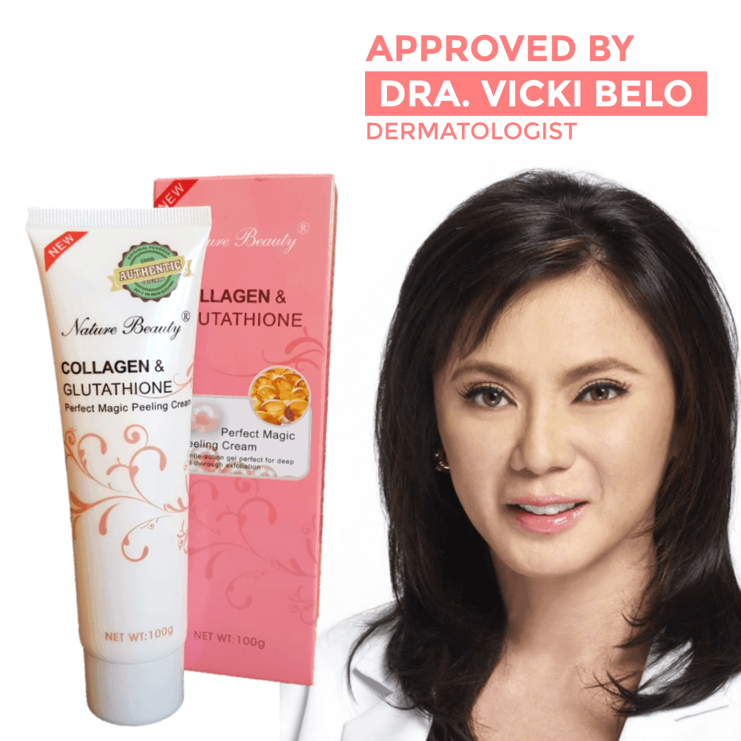 collagen glutathione peeling cream Nature Beauty & - Perfect Magic Formula for Skin Care - 100g Tube Peeling Cream Gel 100g Collagen