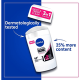 Nivea Black & White Invisible 3 In 1 Antiperspirant Stick – 50ml - Pinoyhyper