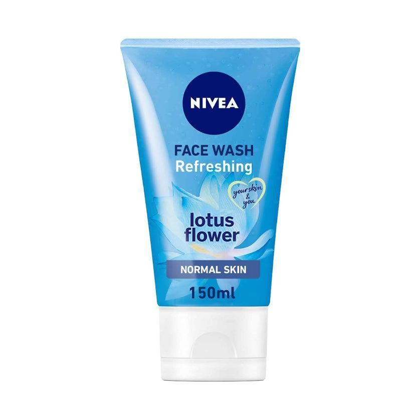 Nivea Face Wash Refreshing Lotus Flower Normal Skin - 150ml - Pinoyhyper