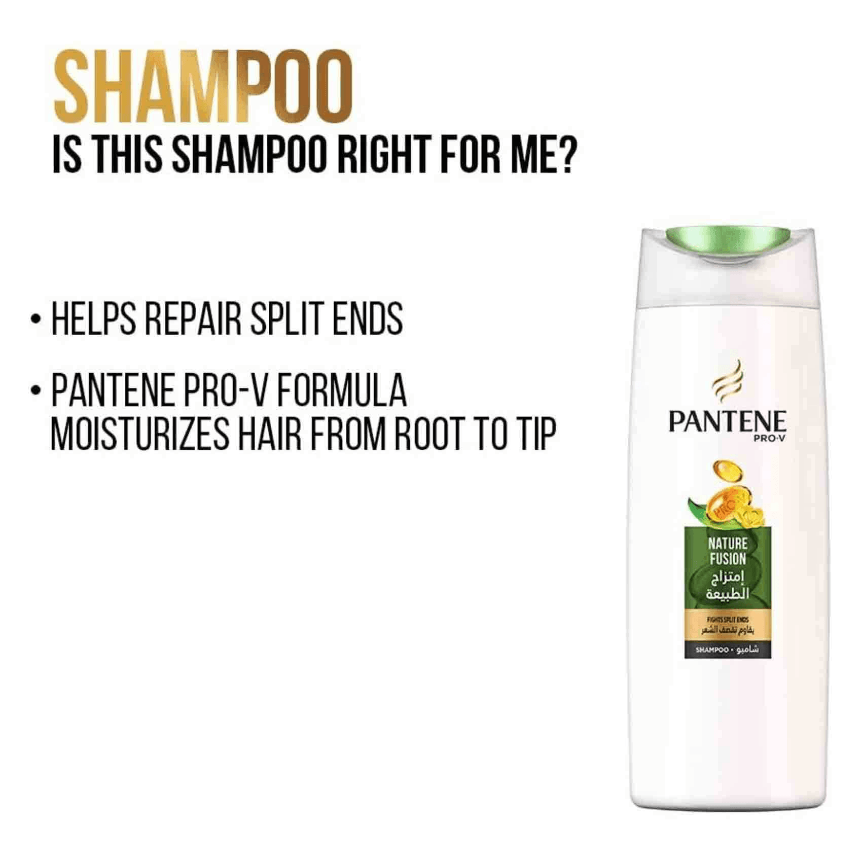 Pantene Pro-V Nature Fusion Shampoo - 360ml - Pinoyhyper Pantene Pro-V Nature Fusion Shampoo - 360ml - Pinoyhyper