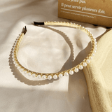 Pearl Hairband For Women Simple Elastic Headband - 1 Pcs (KT-80-523) - Pinoyhyper