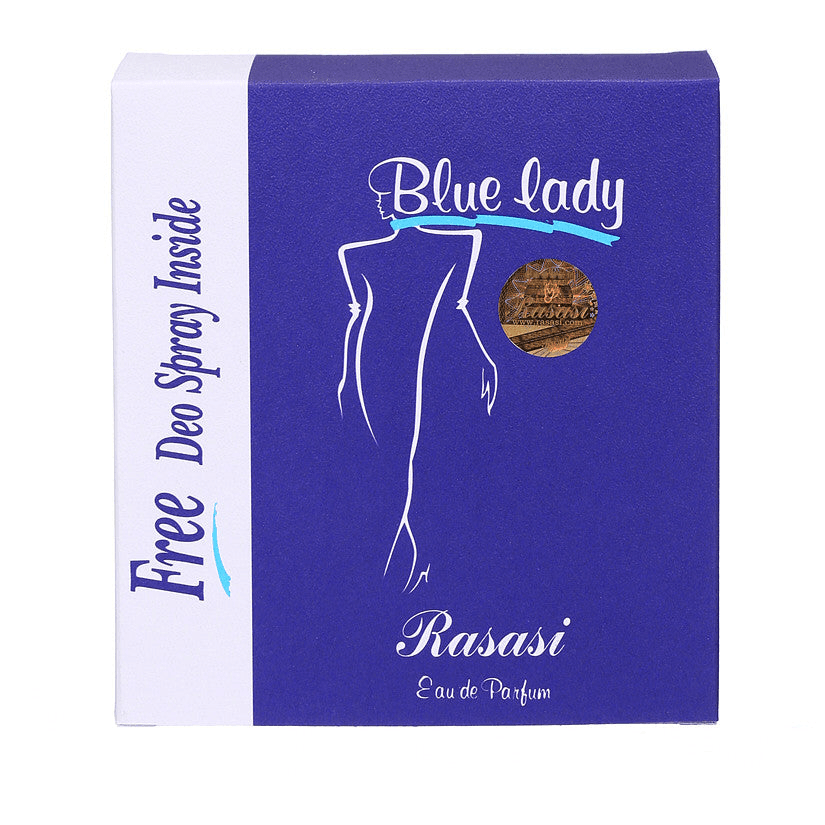 Rasasi Blue Lady Perfume With Free Deo - 40ml - Pinoyhyper Rasasi Blue Lady Perfume With Free Deo - 40ml - Pinoyhyper