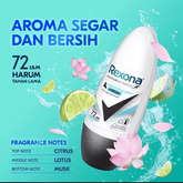 Rexona Women Roll On Deodorant (Invisible Dry) 45ml - Pinoyhyper