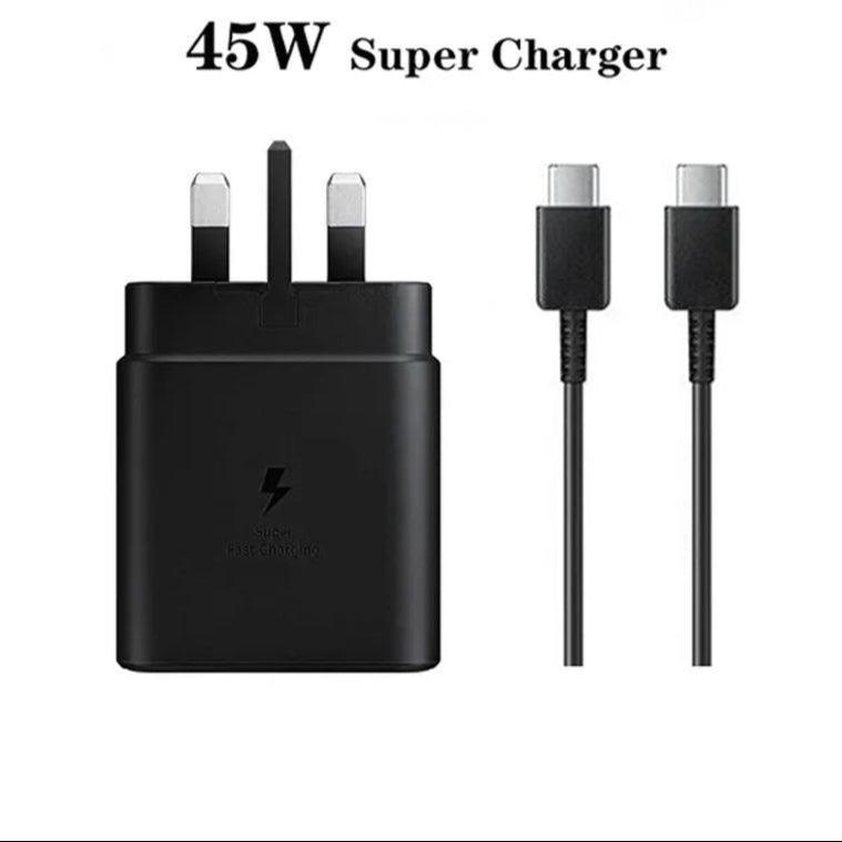 Samsung Original Super Fast 45W Charging Travel Adapter Type-C To Type-C - Pinoyhyper