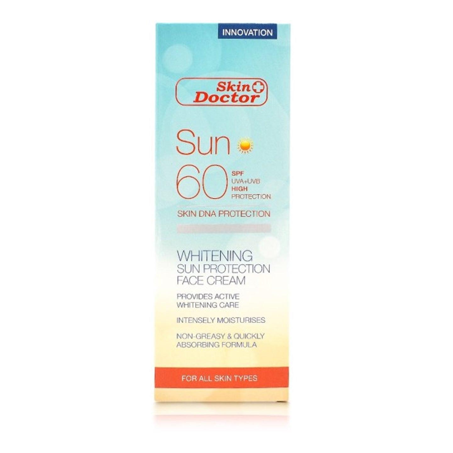 Skin Doctor Sun Protection Whitening Cream SPF 60 - 125ml - Pinoyhyper Skin Doctor Sun Protection Whitening Cream SPF 60 - 125ml - Pinoyhyper