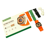 Smartberry H100 Ultra Big Screen Smart Watch With 4 Bands - Pinoyhyper