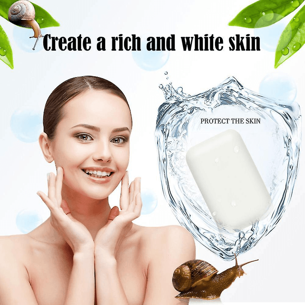 Snail Collagen Deep Cleansing Beauty Soap - 100g - Pinoyhyper Snail Collagen Deep Cleansing Beauty Soap - 100g - Pinoyhyper