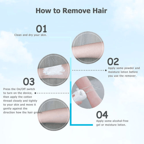 Sokany Cotton Threading Epilator Rechargable Hair Remover SK-1902 - Pinoyhyper Sokany Cotton Threading Epilator Rechargable Hair Remover SK-1902 - Pinoyhyper