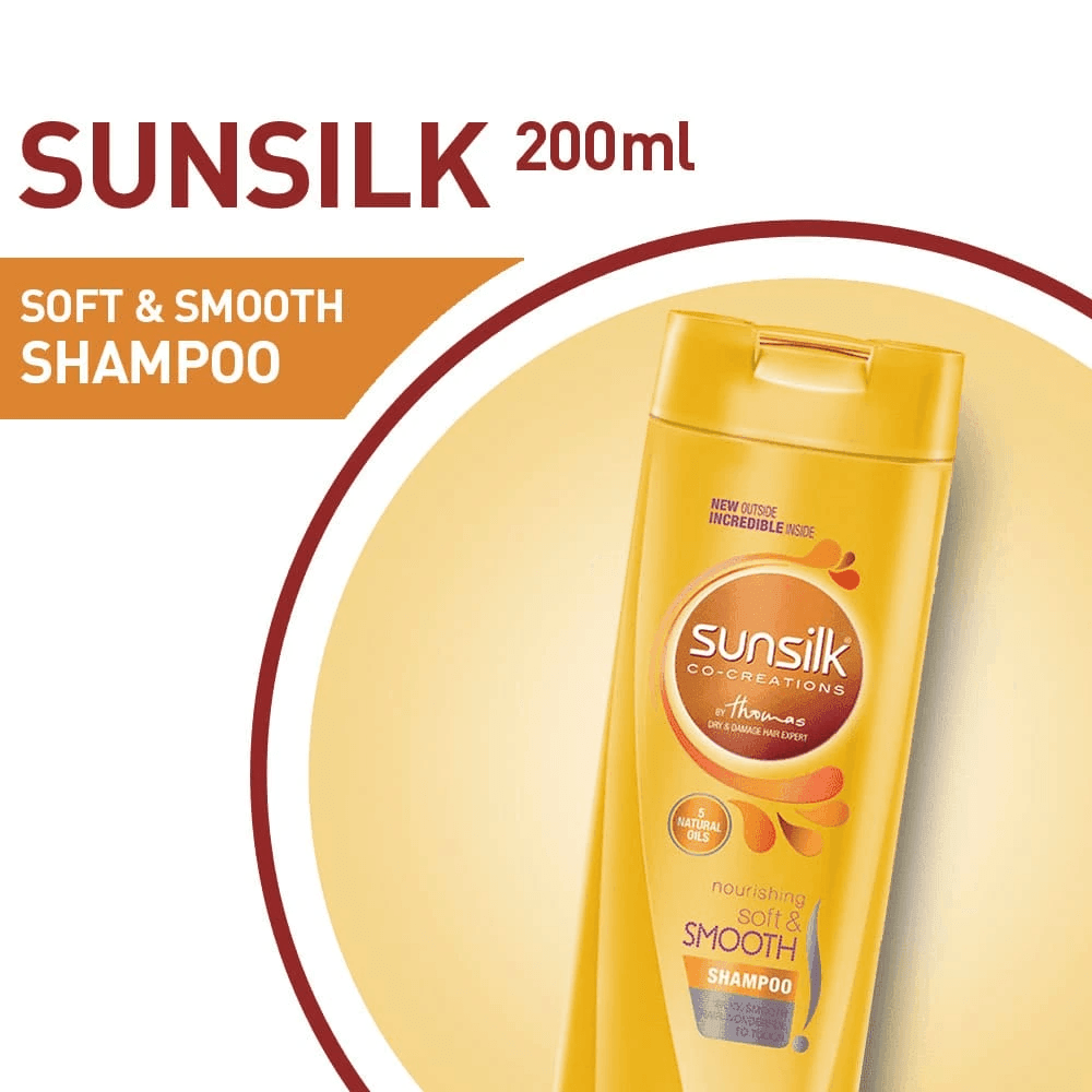 Sunsilk Shampoo Soft & Smooth - 200ml - Pinoyhyper Sunsilk Shampoo Soft & Smooth - 200ml - Pinoyhyper