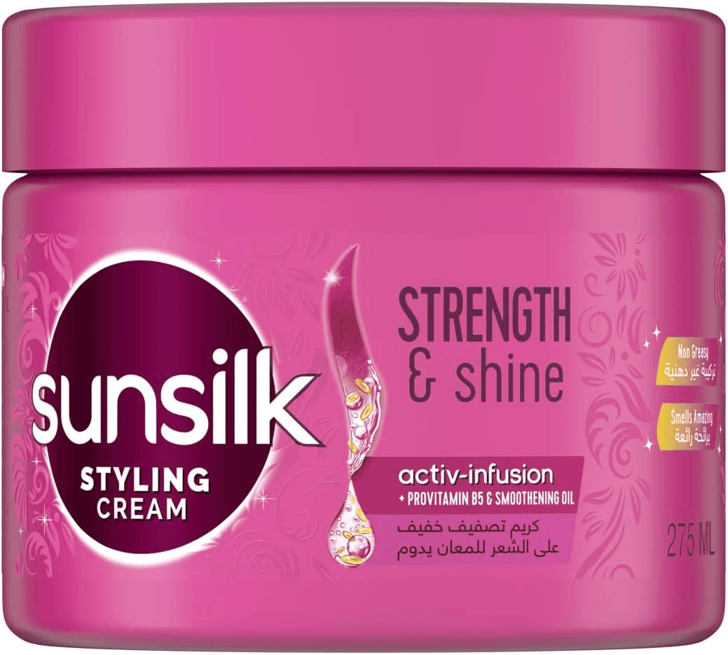 Sunsilk Strength & Shine Styling Hair Cream - 275ml - Pinoyhyper Sunsilk Strength & Shine Styling Hair Cream - 275ml - Pinoyhyper