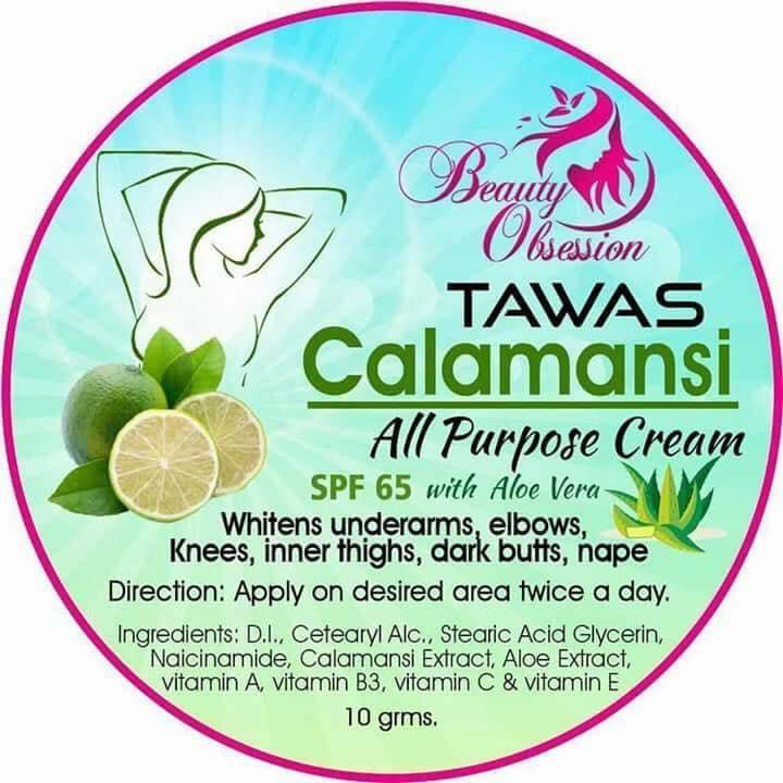 Tawas Calamansi All Purpose Cream by Beauty Obsession - 10g - Pinoyhyper