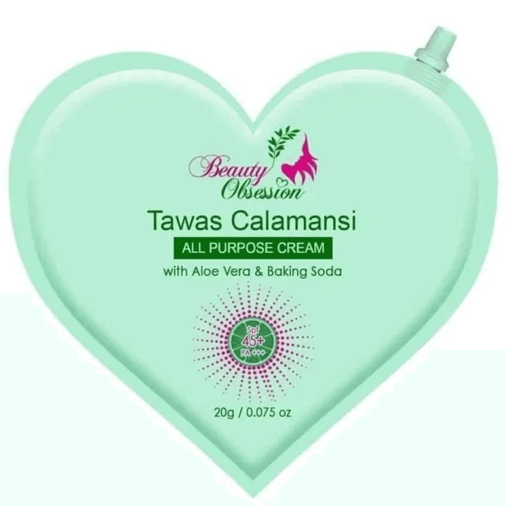 Tawas Calamansi All Purpose Cream by Beauty Obsession - 20g - Pinoyhyper