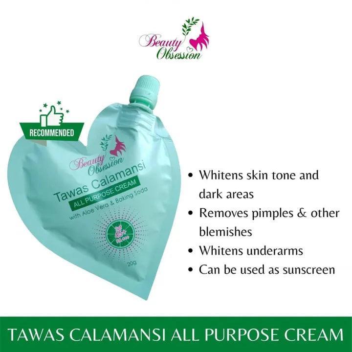 Tawas Calamansi All Purpose Cream by Beauty Obsession - 20g - Pinoyhyper Tawas Calamansi All Purpose Cream by Beauty Obsession - 20g - Pinoyhyper