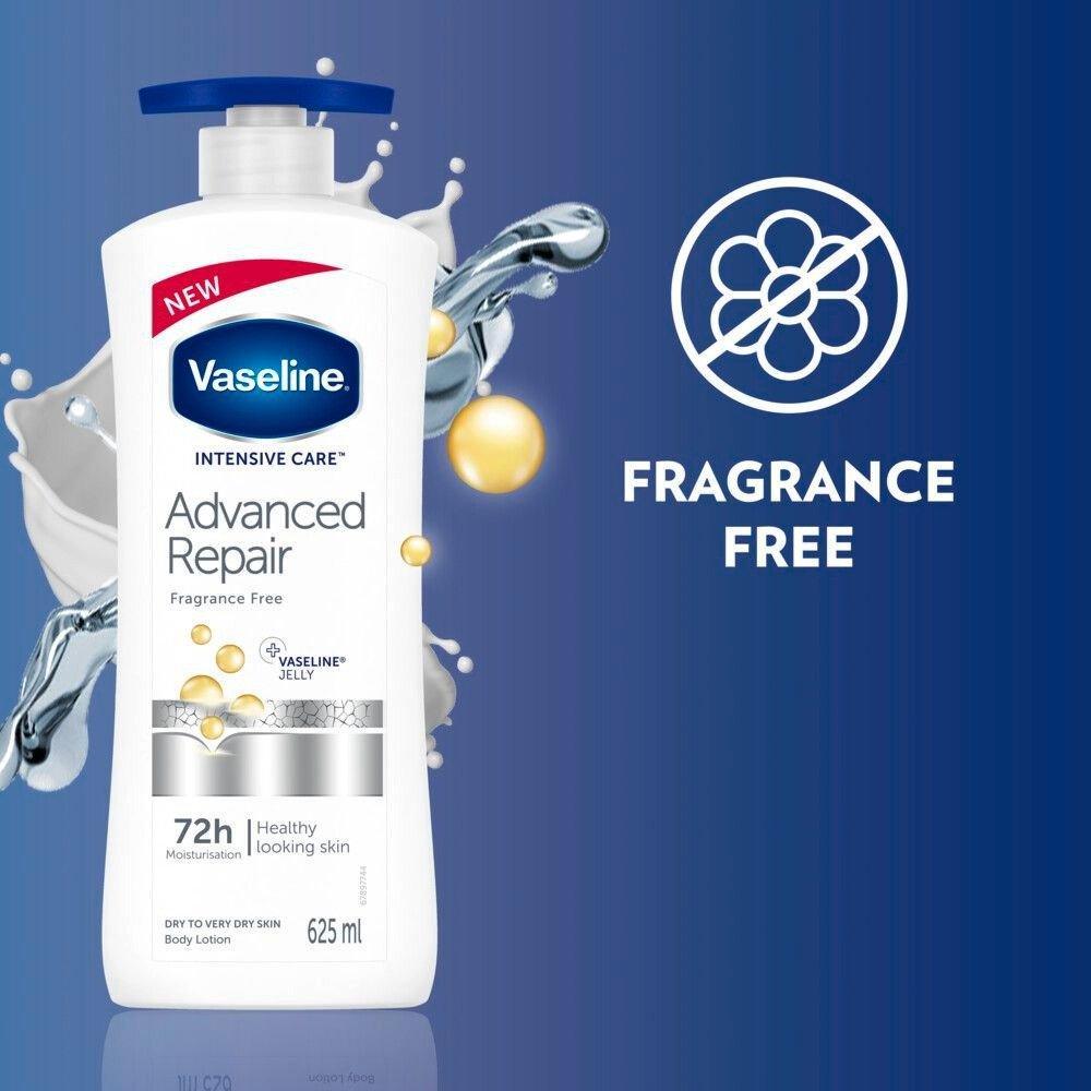 Vaseline Intensive Care Advanced Dry Skin Repair Fragrance Free Body Lotion - 725ml - Pinoyhyper Vaseline Intensive Care Advanced Dry Skin Repair Fragrance Free Body Lotion - 725ml - Pinoyhyper