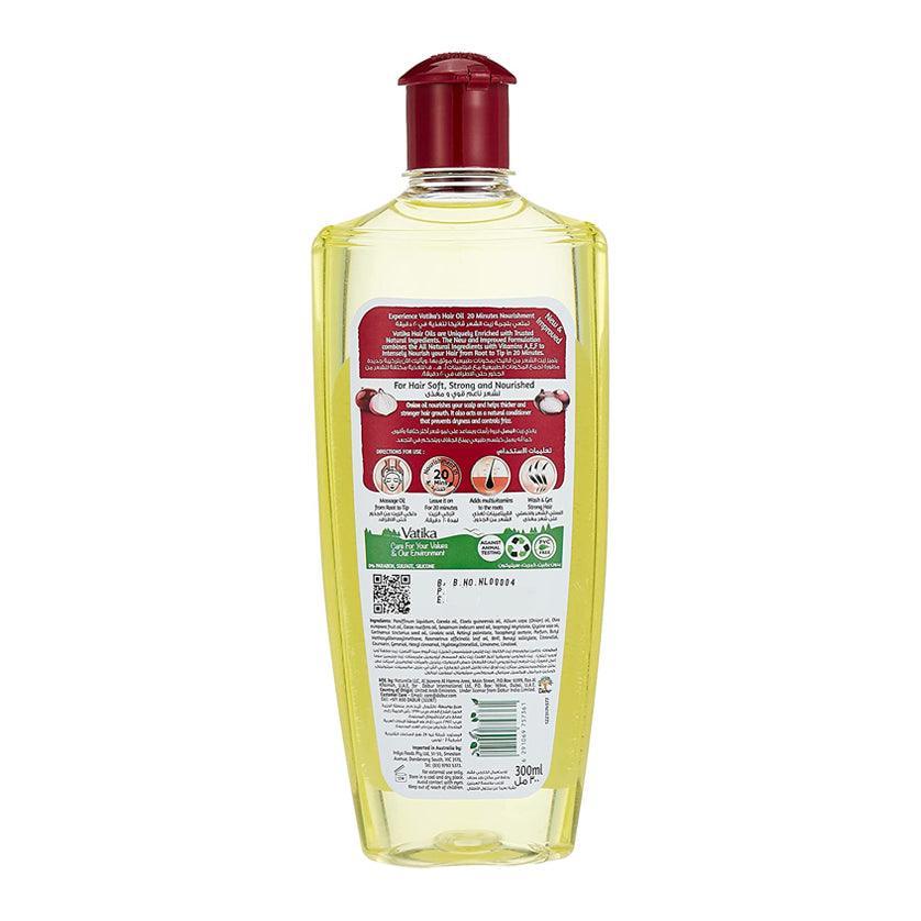 Vatika Naturals Onion Enriched Hair Oil - 300ml - Pinoyhyper Vatika Naturals Onion Enriched Hair Oil - 300ml - Pinoyhyper