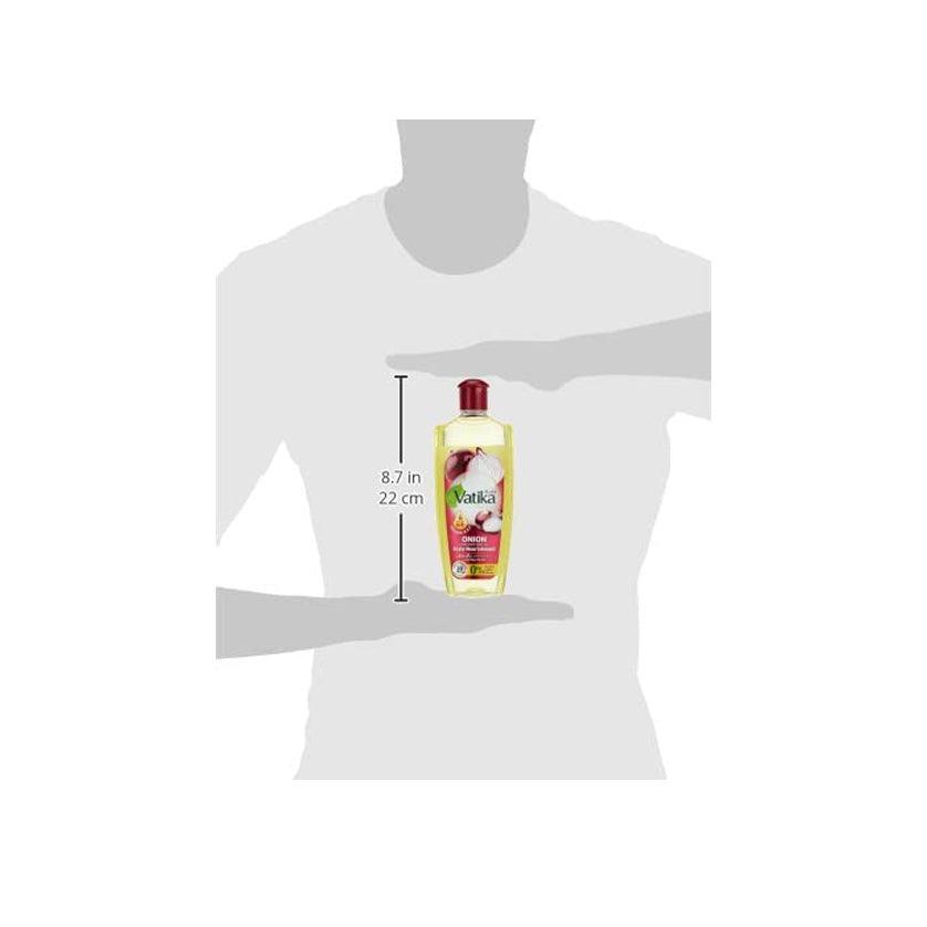 Vatika Naturals Onion Enriched Hair Oil - 300ml - Pinoyhyper Vatika Naturals Onion Enriched Hair Oil - 300ml - Pinoyhyper