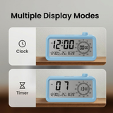 Multifunctional Dual-Display Digital Alarm Clock - B2318