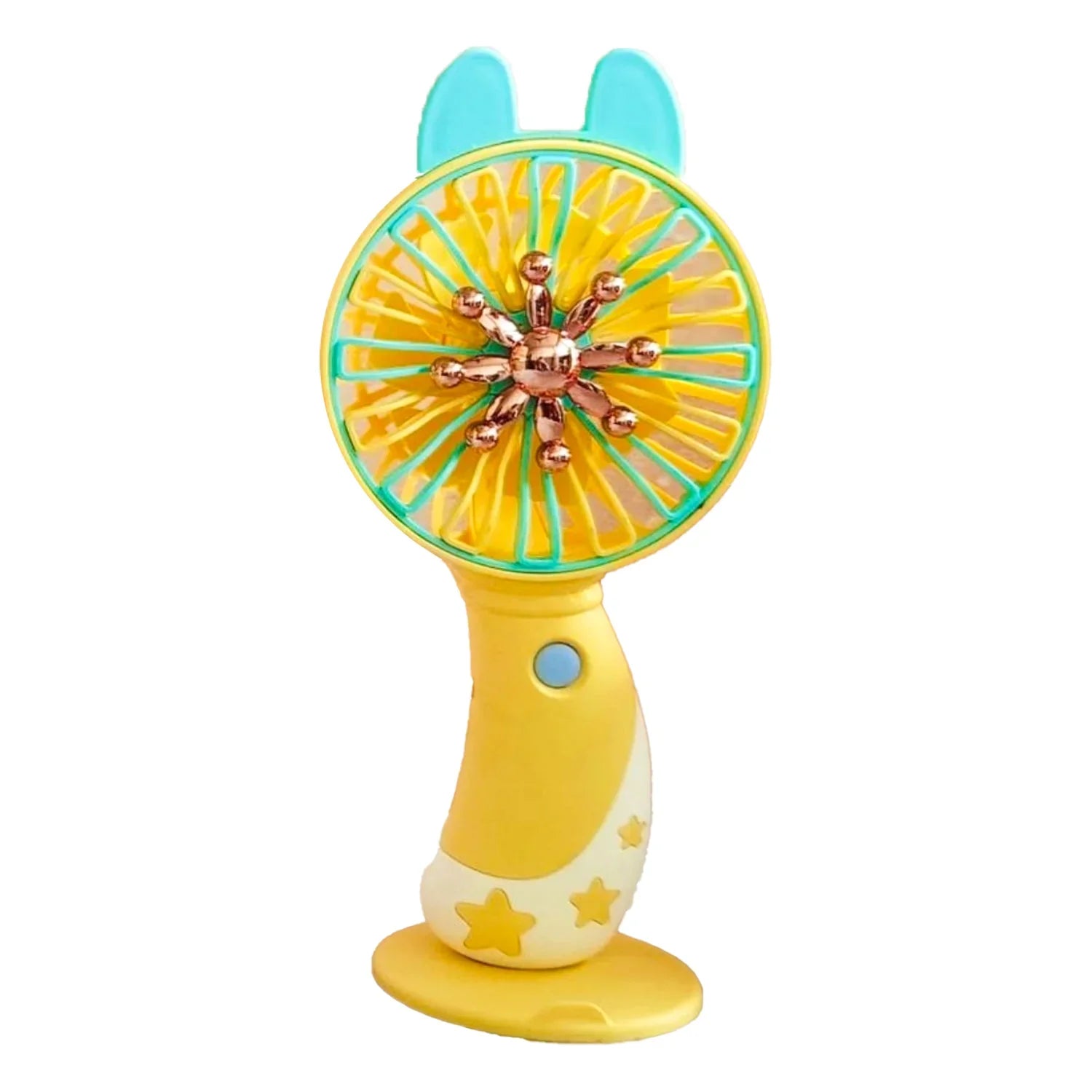 Portable Cartoon Handheld Rechargeable Fan - YL010B