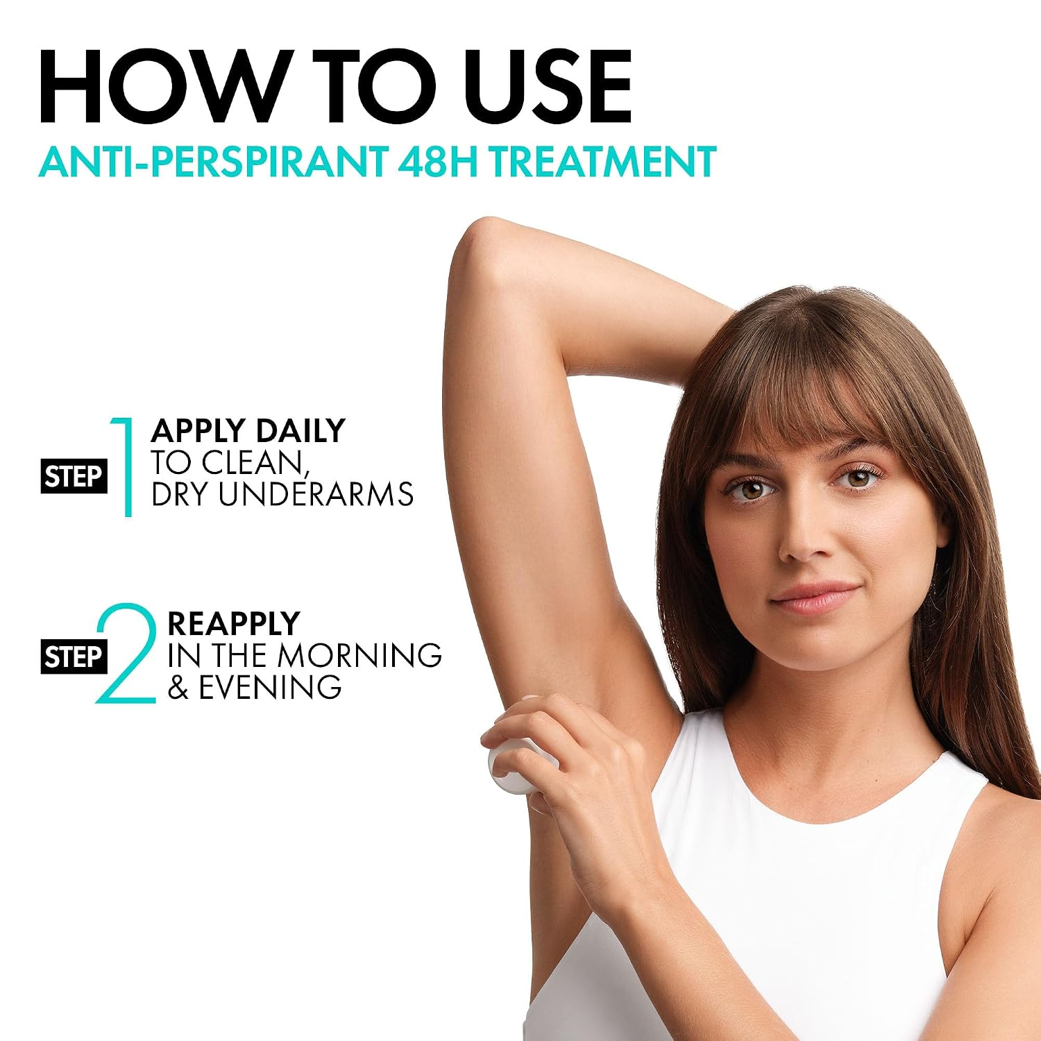 Vichy Laboratories Mineral 48H Deodorant Roll On - 50ml