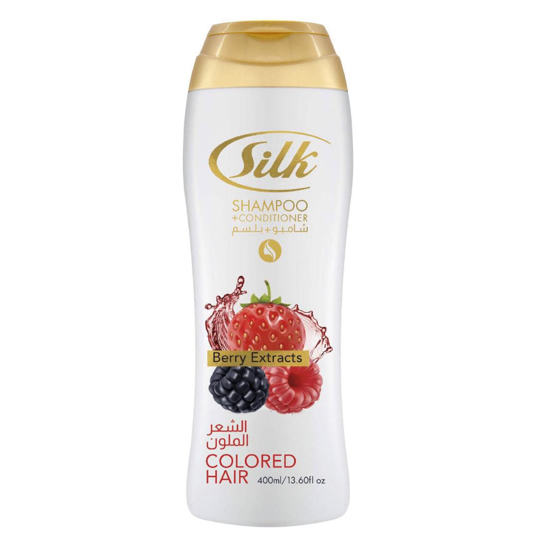 Silk Berry Extracts Shampoo + Conditioner For Colored Hair - 400ml