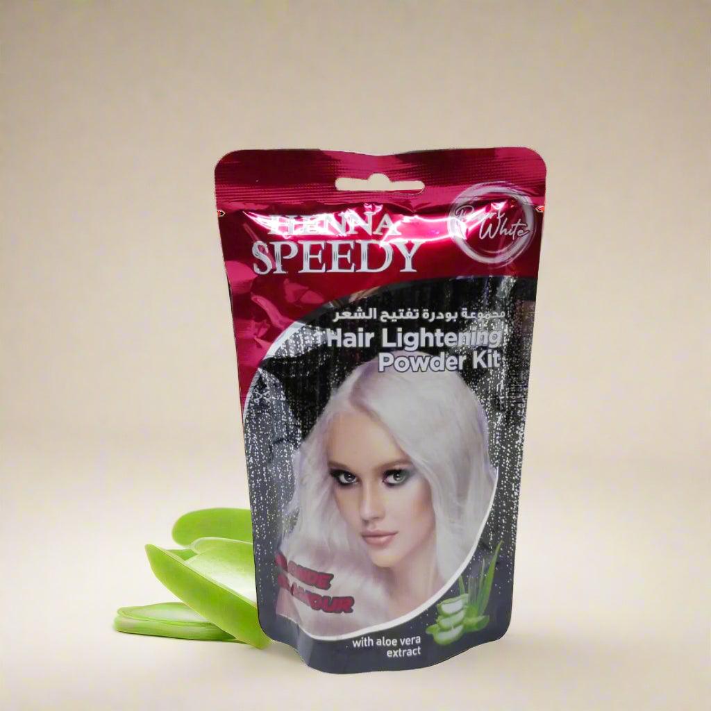 Henna Speedy Hair Lightening Powder Kit Pearl White - 65g