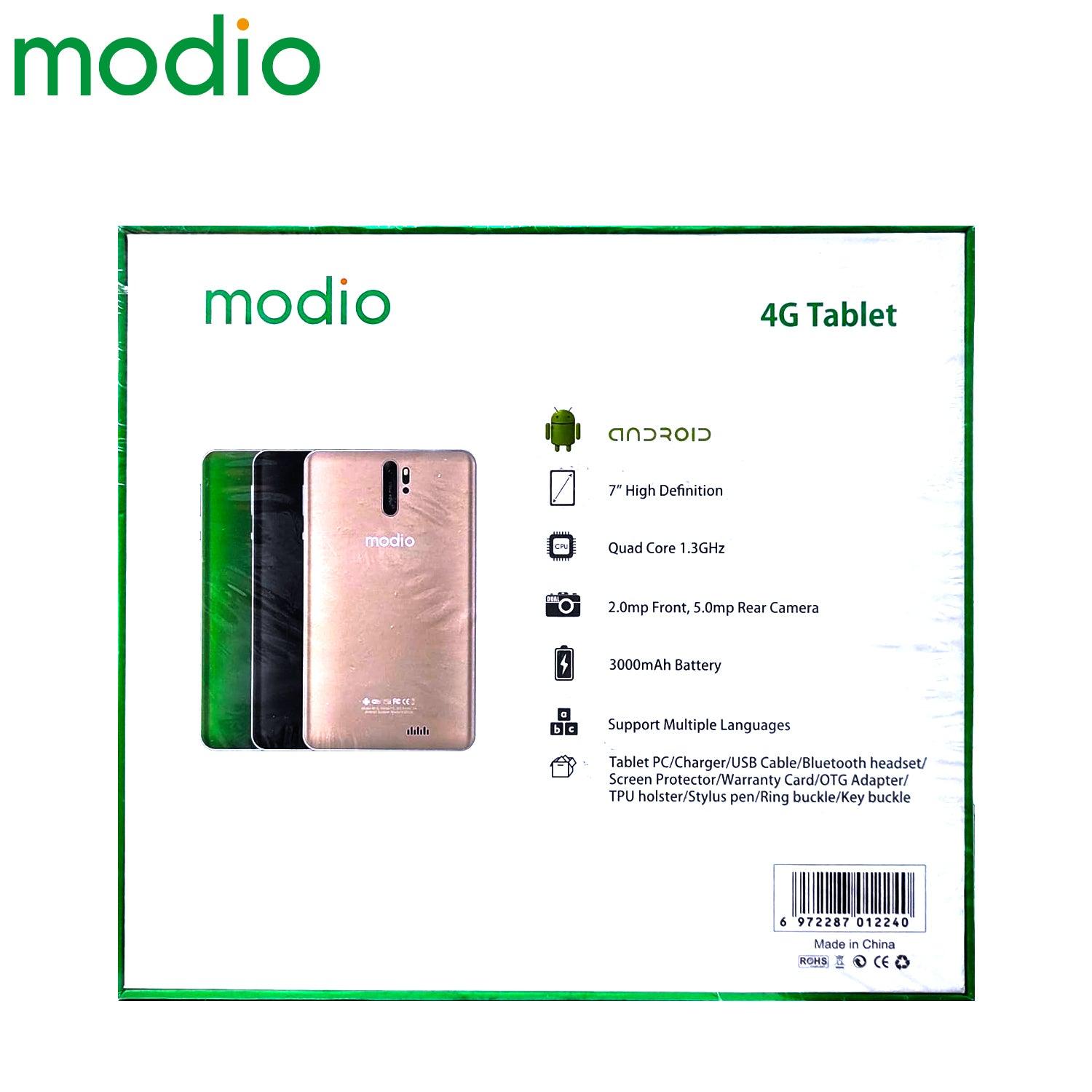 Modio 7" Inch High Definition 4G Tablet - M15