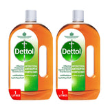 Dettol Antibacterial Antiseptic Disinfectant Liquid 2Pcs x 1L