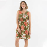 Women’s Floral Sleeveless Casual Dress