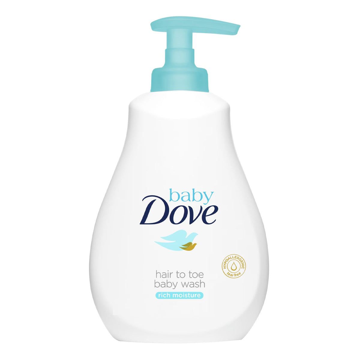 Dove Rich Moisture Hair To Toe Baby Wash - 400ml