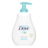 Dove Rich Moisture Hair To Toe Baby Wash - 400ml