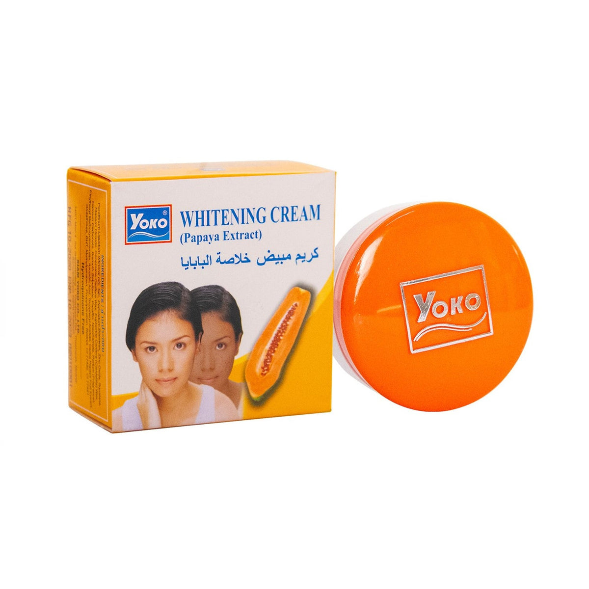 Yoko Whitening Cream Papaya Extract 4g