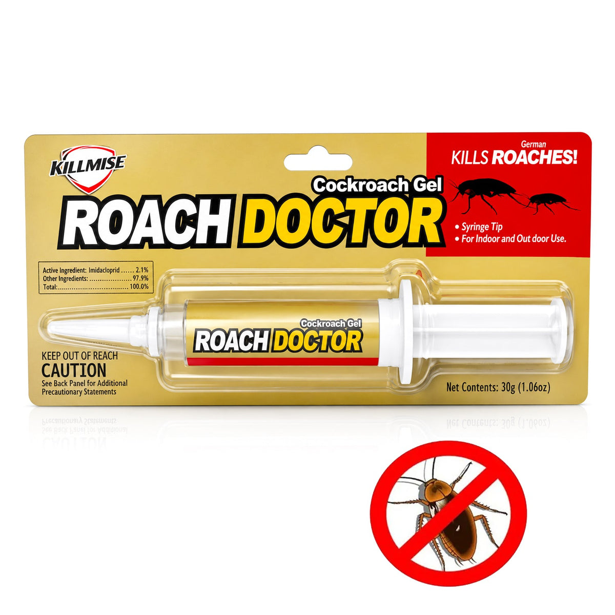 Killmise Roach Doctor Cockroach Killing Bait Gel - 30g