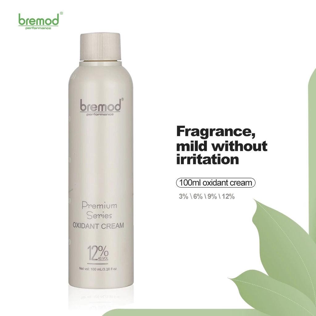 Bremod Performance 8.17 Milk Tea Ash Hair Color + Oxidant Cream 12% - 100ml+100ml