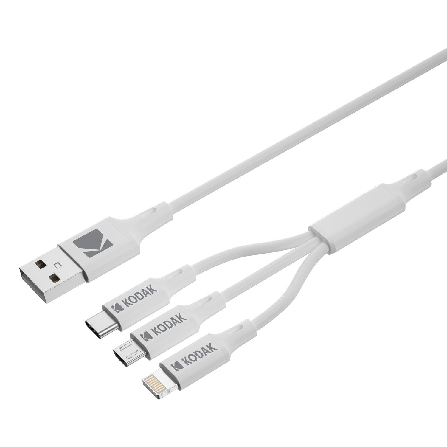 Kodak 3 In 1 Charge Cable