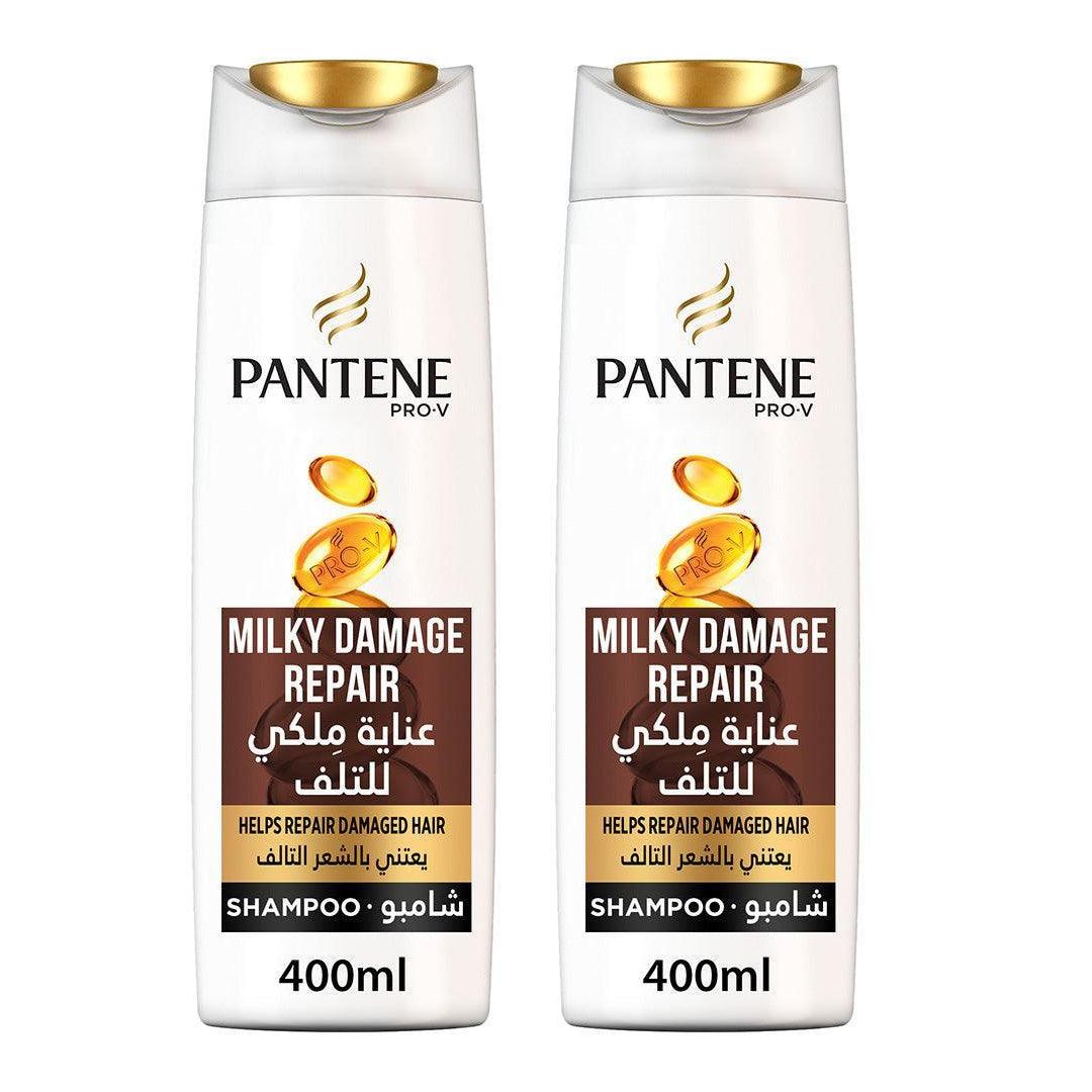 Pantene Milky Damage Repair Shampoo 400ml x 2pcs