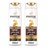 Pantene Milky Damage Repair Shampoo 400ml x 2pcs