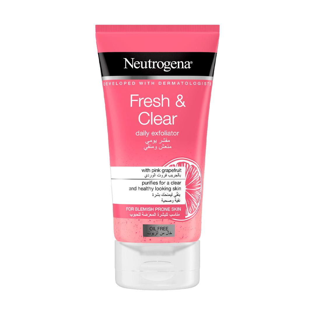 Neutrogena Fresh & Clear Daily Exfoliator With Pink Grapefruit - 150ml