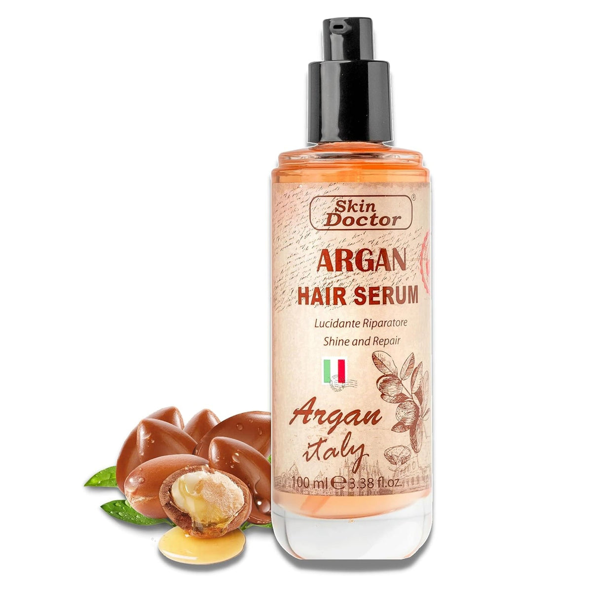 Skin Doctor Argan Oil Shine & Repair Hair Serum - 100ml