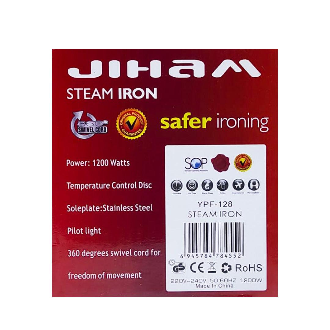 Jiham Steam Dry Iron Box (1200W) YPF-128