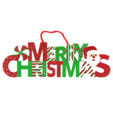 Merry Christmas Wall Door Hanging Ornaments - 0619N