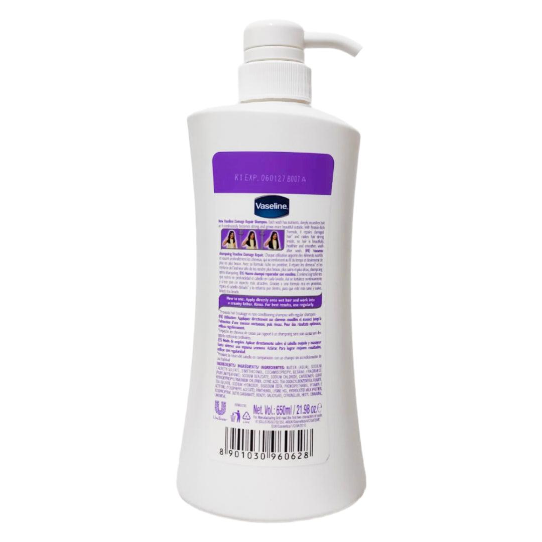 Vaseline Damage Repair Milk Nutrient Shampoo - 650ml