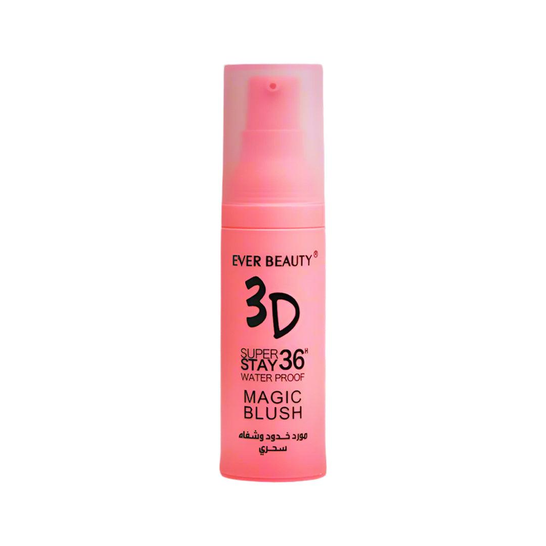 Ever Beauty 3D Super Stay Waterproof Magic Blush - 40ml