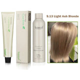 Bremod 9.13 Light Ash Blonde Hair Color + Oxidant Cream - 100ml+100ml