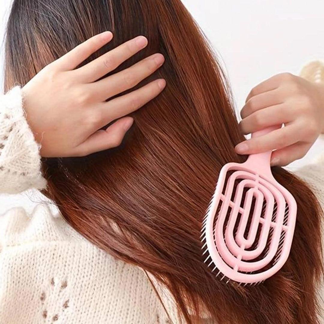 Hollow Fashion Massage Meridians Styling Hair Comb