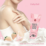 Cathy Doll White Milk Shine Peeling Body Scrub Thailand - 320ml