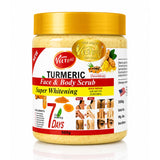 Veet Gold Turmeric Face & Body Scrub - 500g
