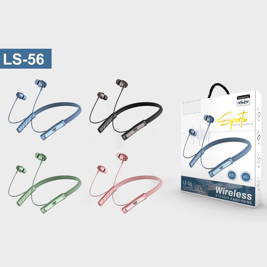سماعة رأس رياضية لاسلكية هاي فاي من LELISU LS-56