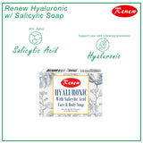 Renew Hyaluronic With Salicylic Acid Face & Body Soap - 135g